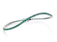 Bracciale Crieri Donna Icon in Oro bianco Smeraldo 2.65 Ct BTEIPK280EE1170 - BTEIPK280EE1170